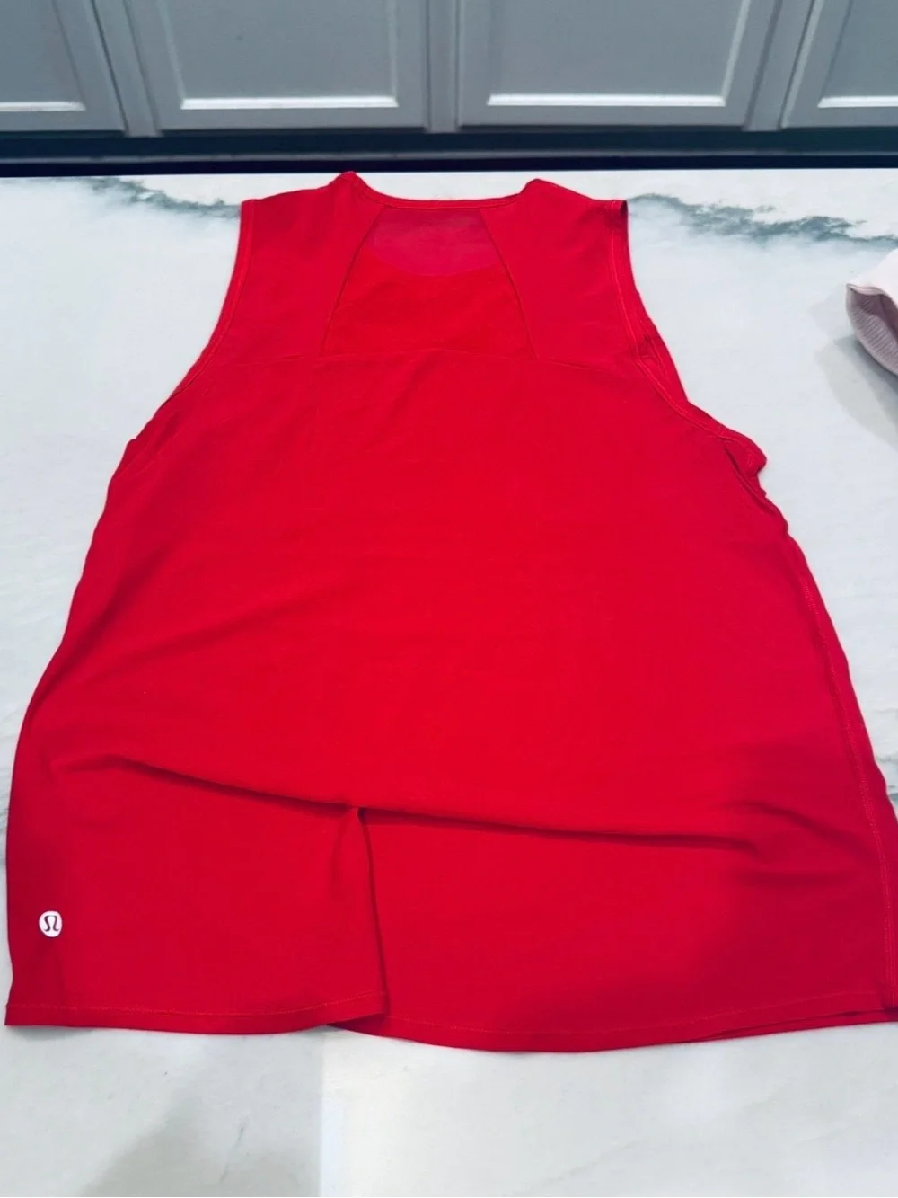 Lululemon Oxford Red Sculpt Tank Top Size 4 Like New